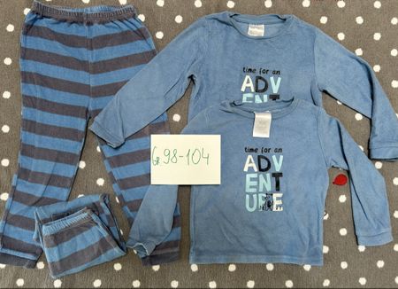 2x Pyjama Gr. 98/104 -Look, BIO 80%, impidimpi