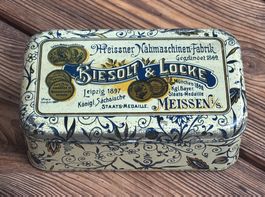 antike Nähmaschinenfabrik Büchse  Biesolt & Locke Meissen