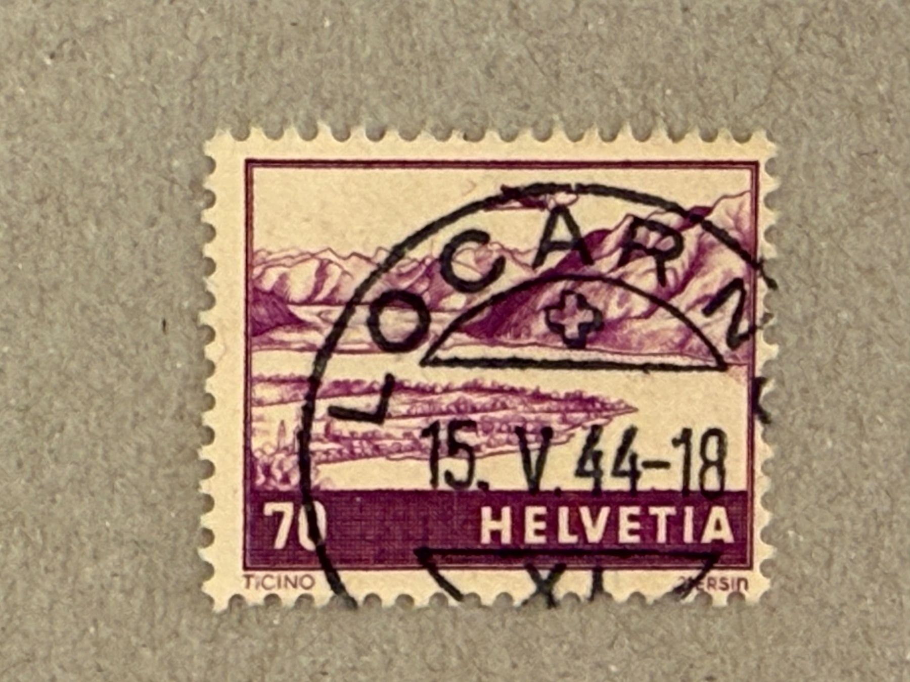 Tous les timbres: F31, Locarno – D'occasion à Aarau par hilde47