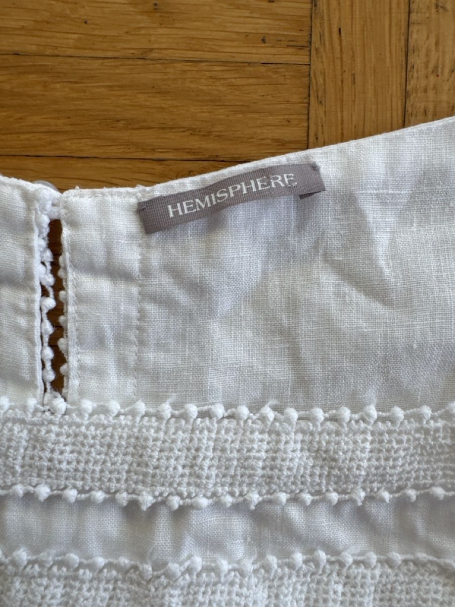 Hemisphere Tops: Hemisphere Linen Top L/Xl – D'occasion à Fällanden par emilyeheim 1
