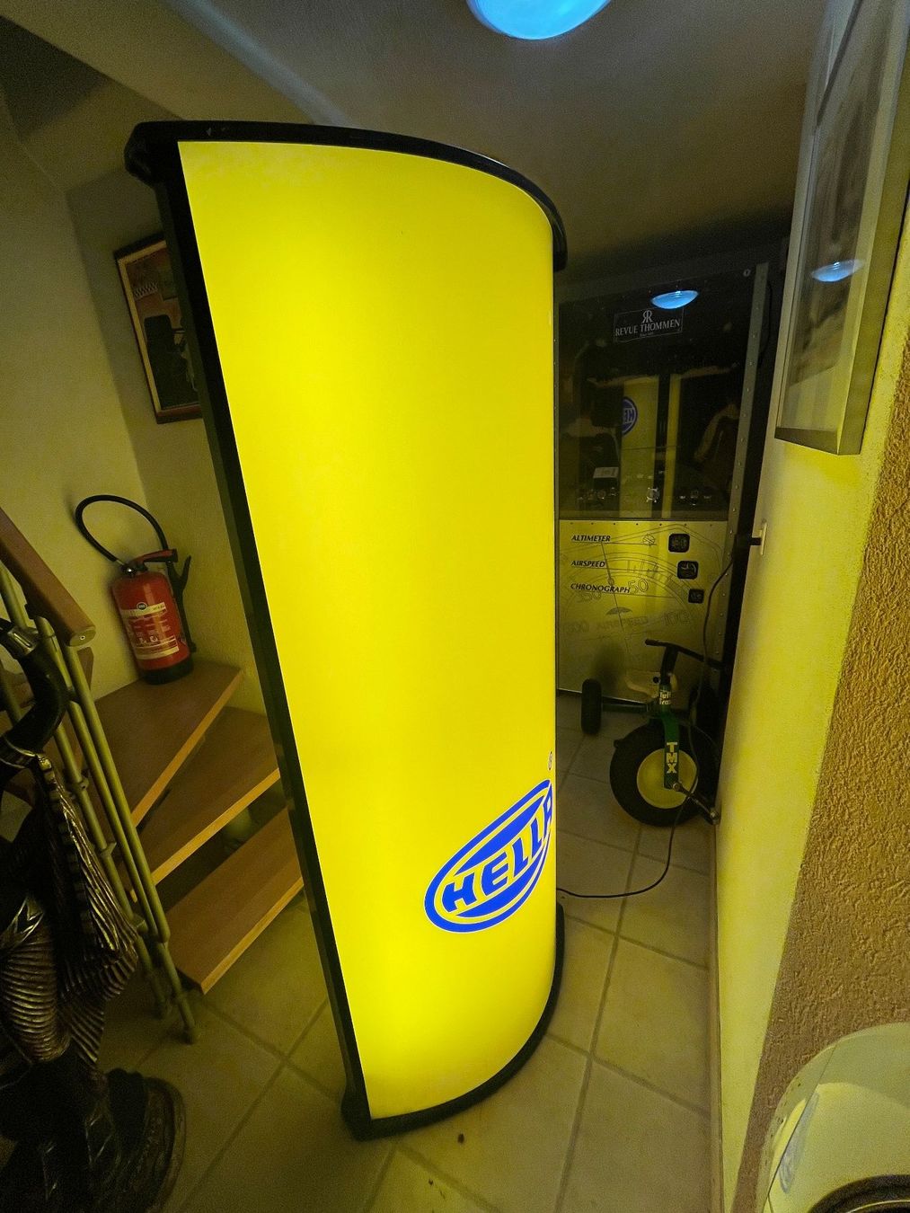 Lampes: Grosse HELLA Leuchtreklame – D'occasion à Menziken par Hotdevil1 2