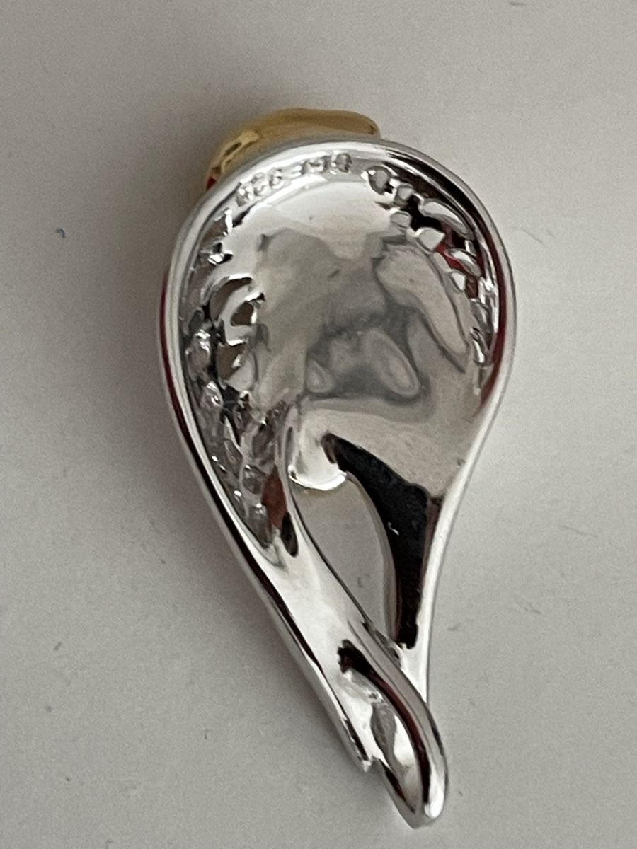 Ciondoli: Pendentif ange argent et or diamant  – Usato da Worben venduto da benit.drn 2