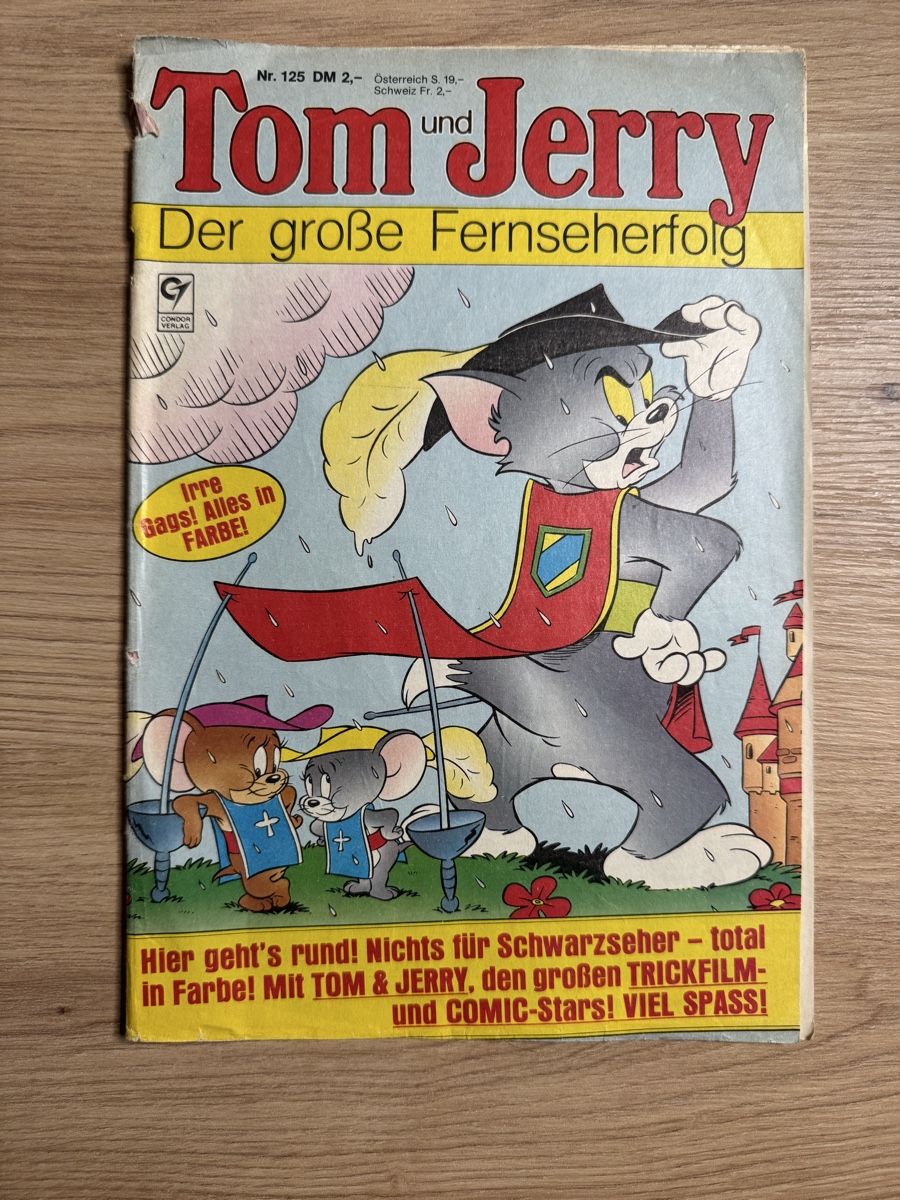Fumetti: Tom & Jerry Comic Nr. 125, Rarität – Usato da Biberist venduto da etesummer
