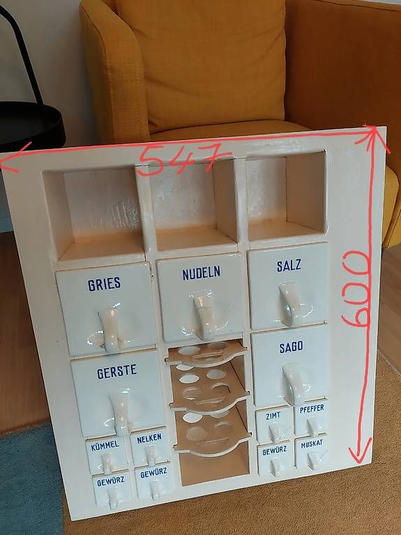 Scaffali: Gewürzregal/Keramikschütten – Usato da Büren NW venduto da barbandy 1