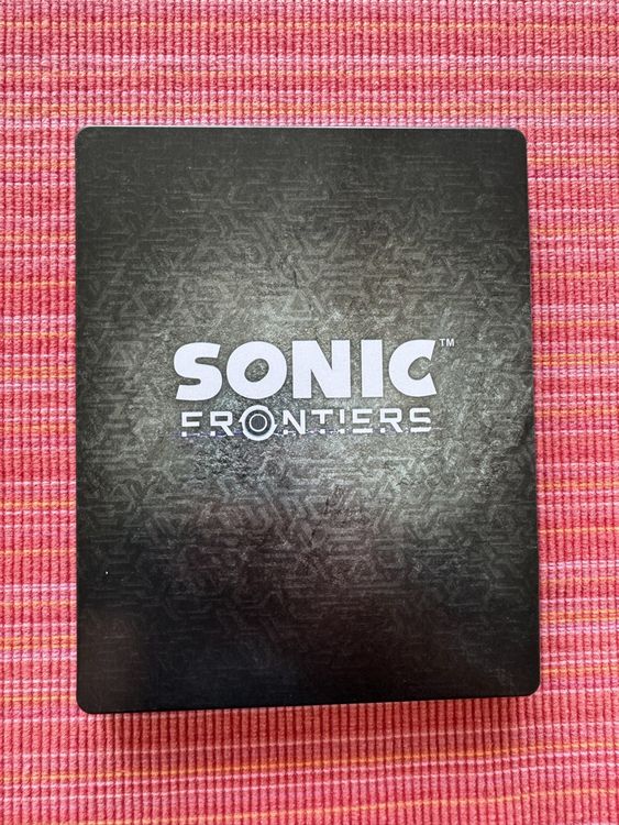 Etui métal exclusif Sonic Frontiers Steelbook GameStop UNIQUEMENT