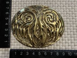 Gürtelschnalle Gold farbig