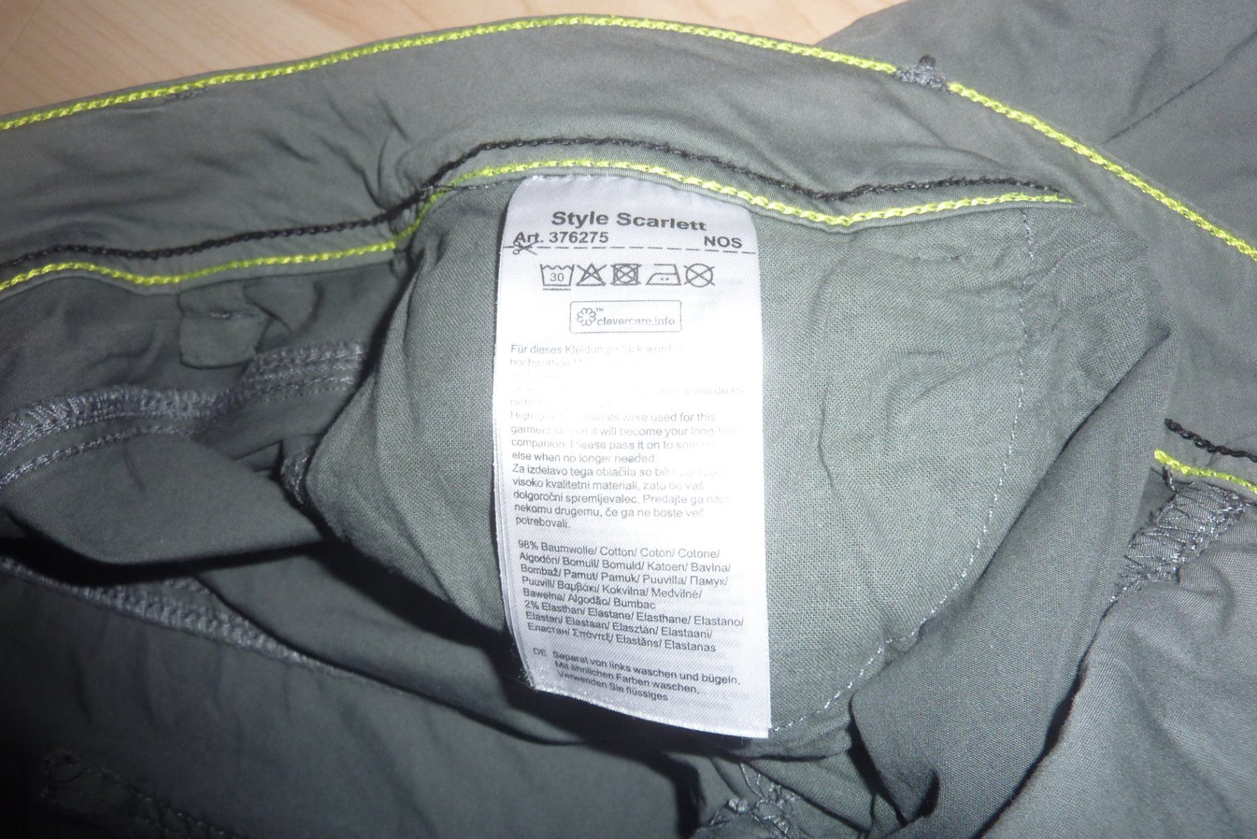Cecil Pantaloni: 7/8 Hose von Cecil 30/26 – Usato da Langendorf venduto da Ptoomai 1