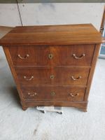 COMMODE ANCIENNE BIEDERMEIRE 80 CM.