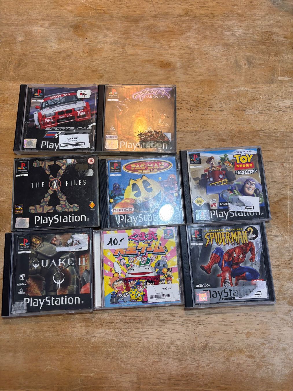 Spiele: Lot jeux ps1 – Gebraucht aus La Tour-de-Peilz von Titougdn