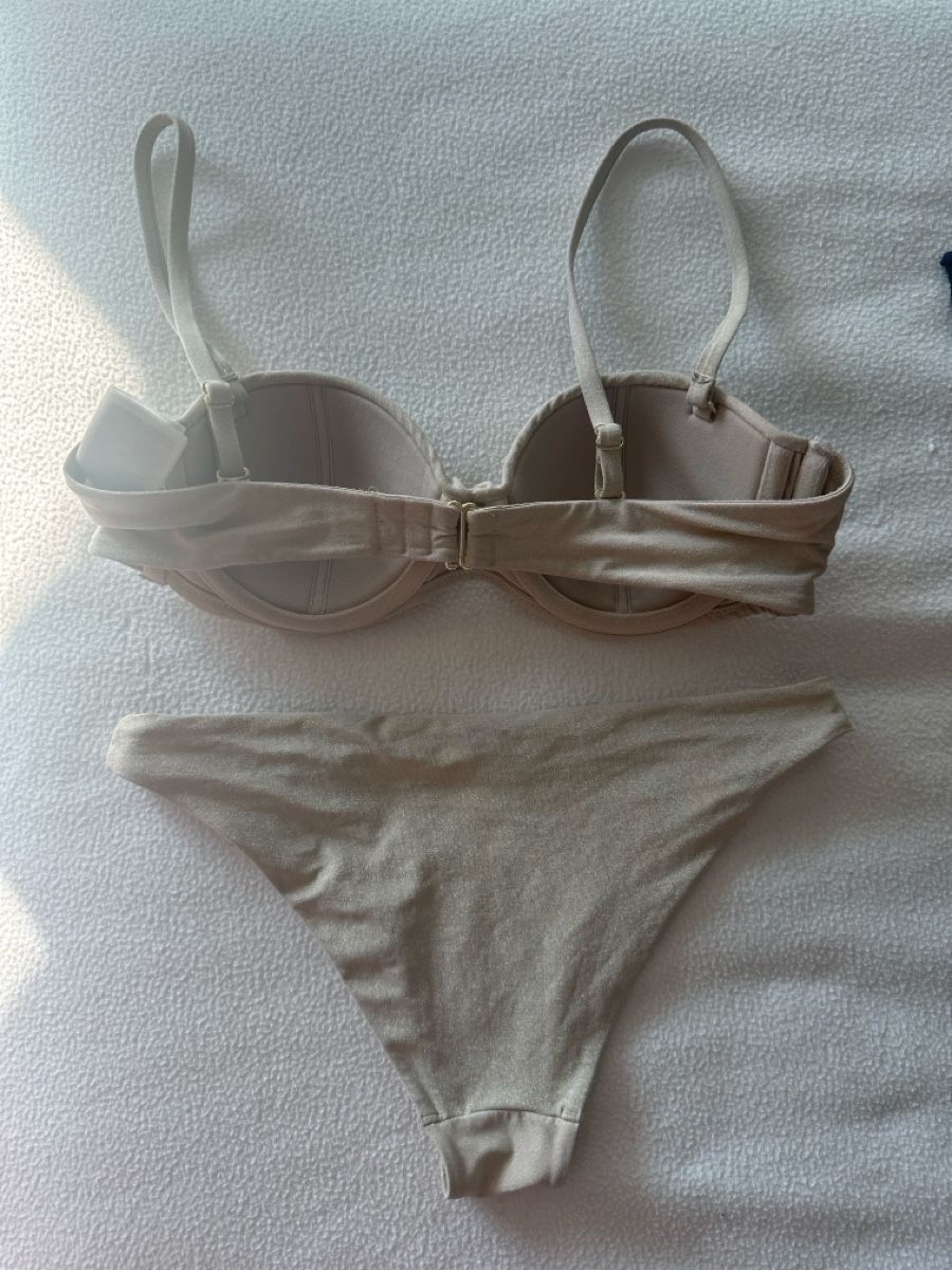 H&M Costumi da bagno & Bikini: Bikini H&M beige/gold Grösse 75A – Usato da Zug venduto da a.marryl 3
