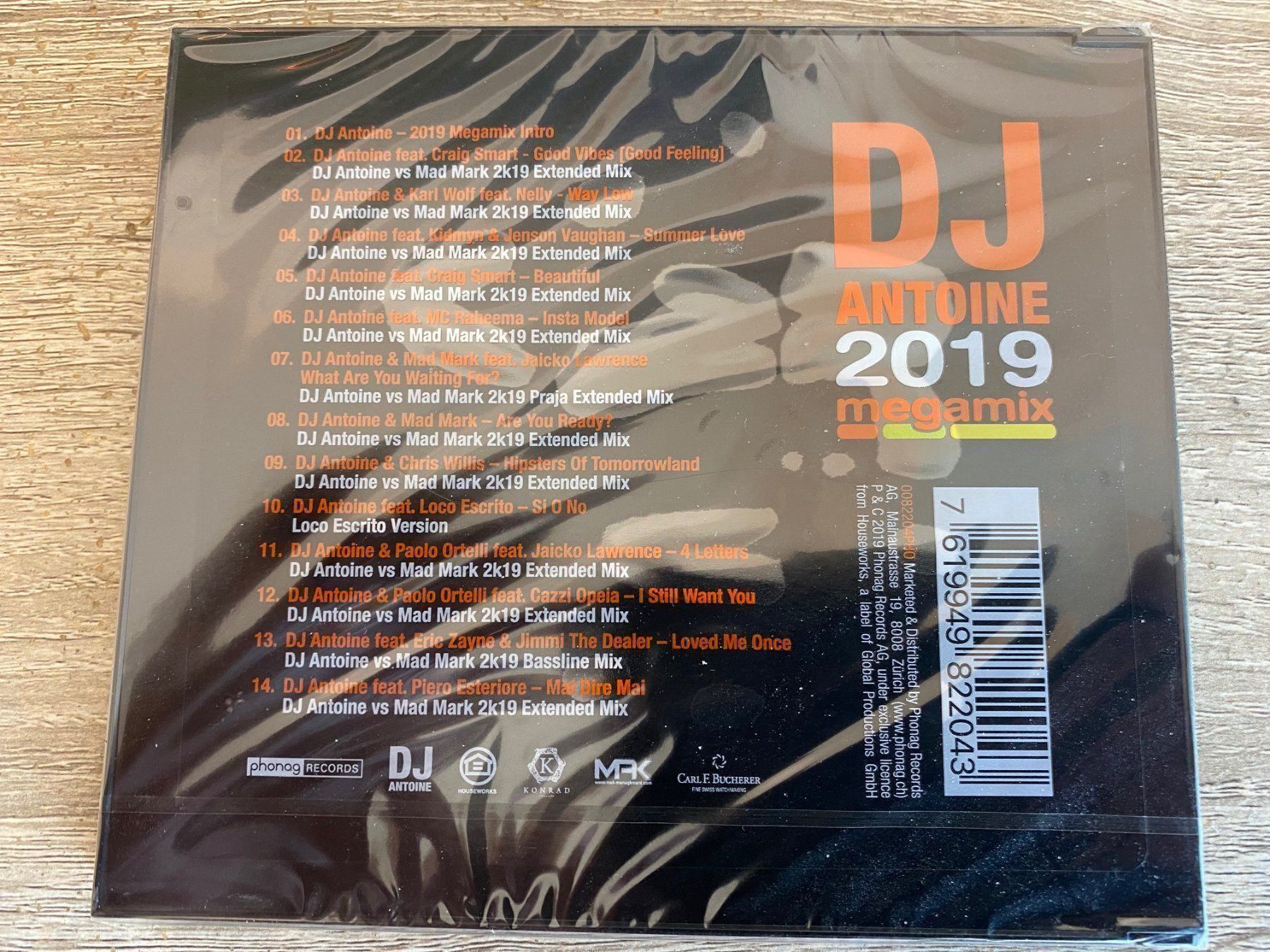 CD: DJ Antoine 2019 megamix – Nuovo e nell'imballaggio originale da Clarens venduto da Surcouf91 1