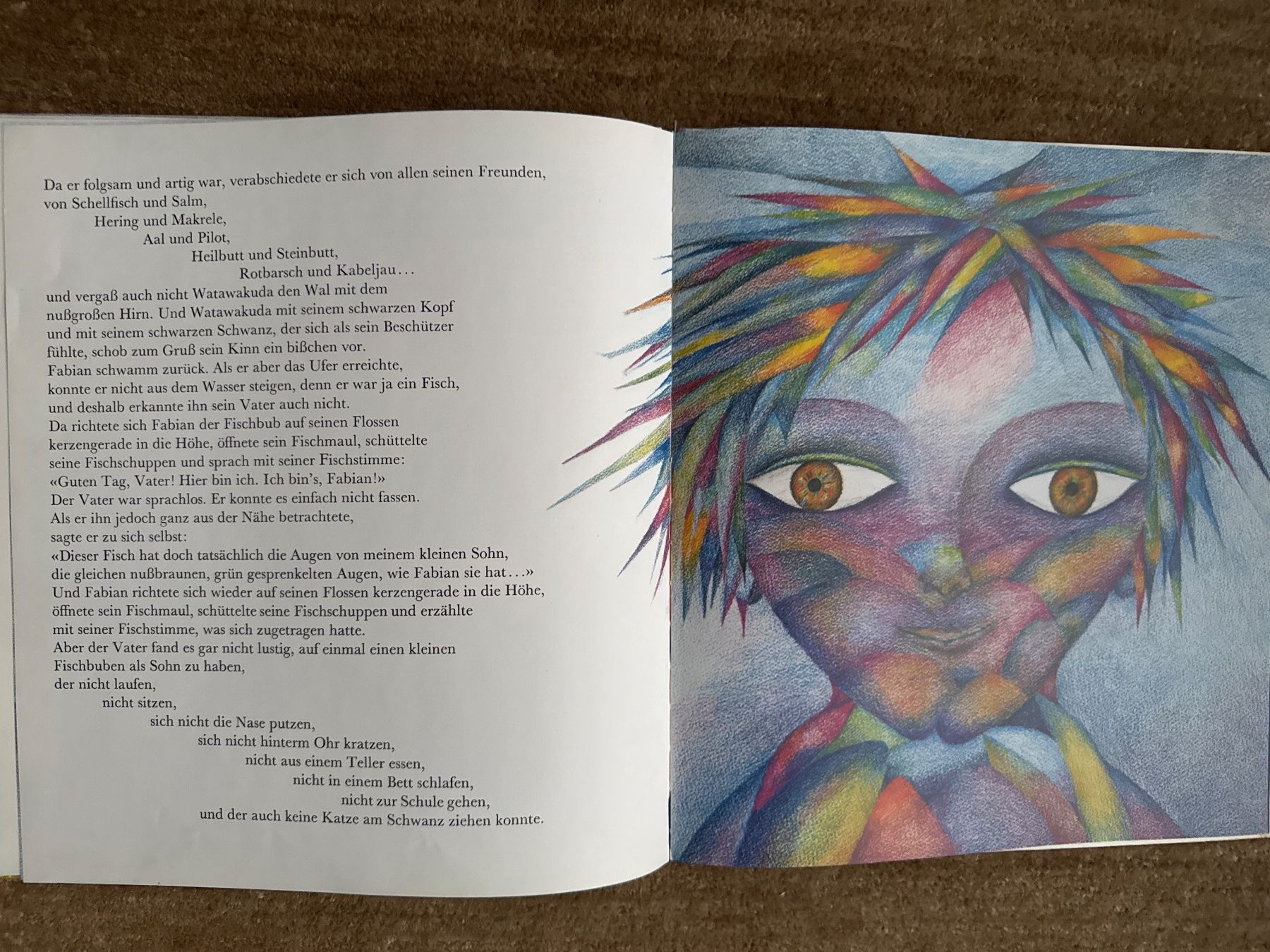 Libri: Fabian der Fischbub - Jacqueline Held – Usato da Aarau venduto da Kilauea 6