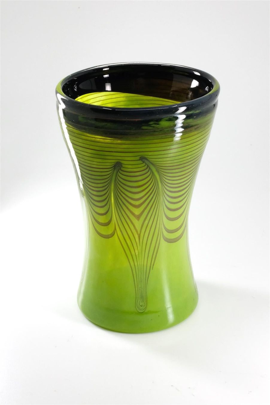 Vasen & Gefässe: GL0004 Kleine Vase, Studioglas Erwin Eisch, Loetz-Stil 1981 – Gebraucht aus Horgen von Louis_xv 3