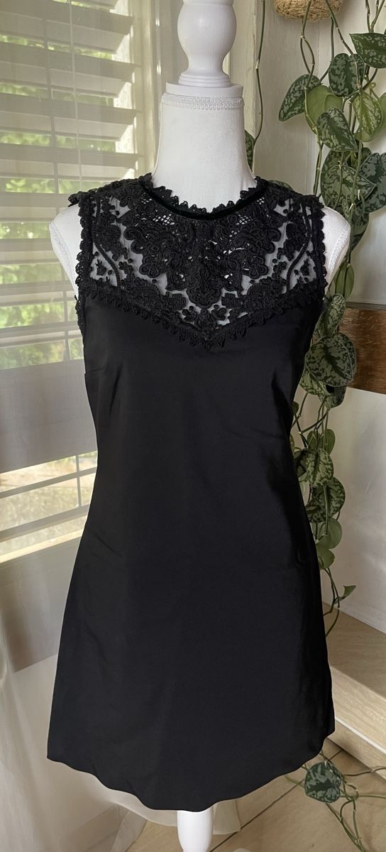Zara Kleider: Zara Spitzenkleid, schwarz, Gr. S – Gebraucht aus Läufelfingen von B_C_Sch.