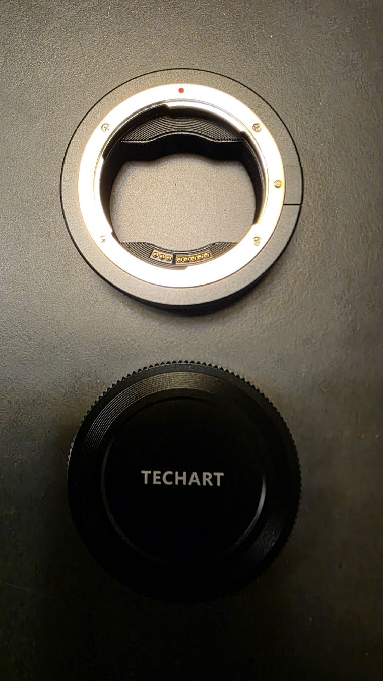 Adattatori foto: Techart adaptateur EF - GF – Usato da Rüschlikon venduto da gre_wsr9 1