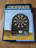 Elektrihsche Dartscheibe quasi unbenutzt