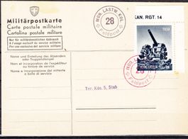 Militärpostkarte 2.Wk Mit Soldatenmarke