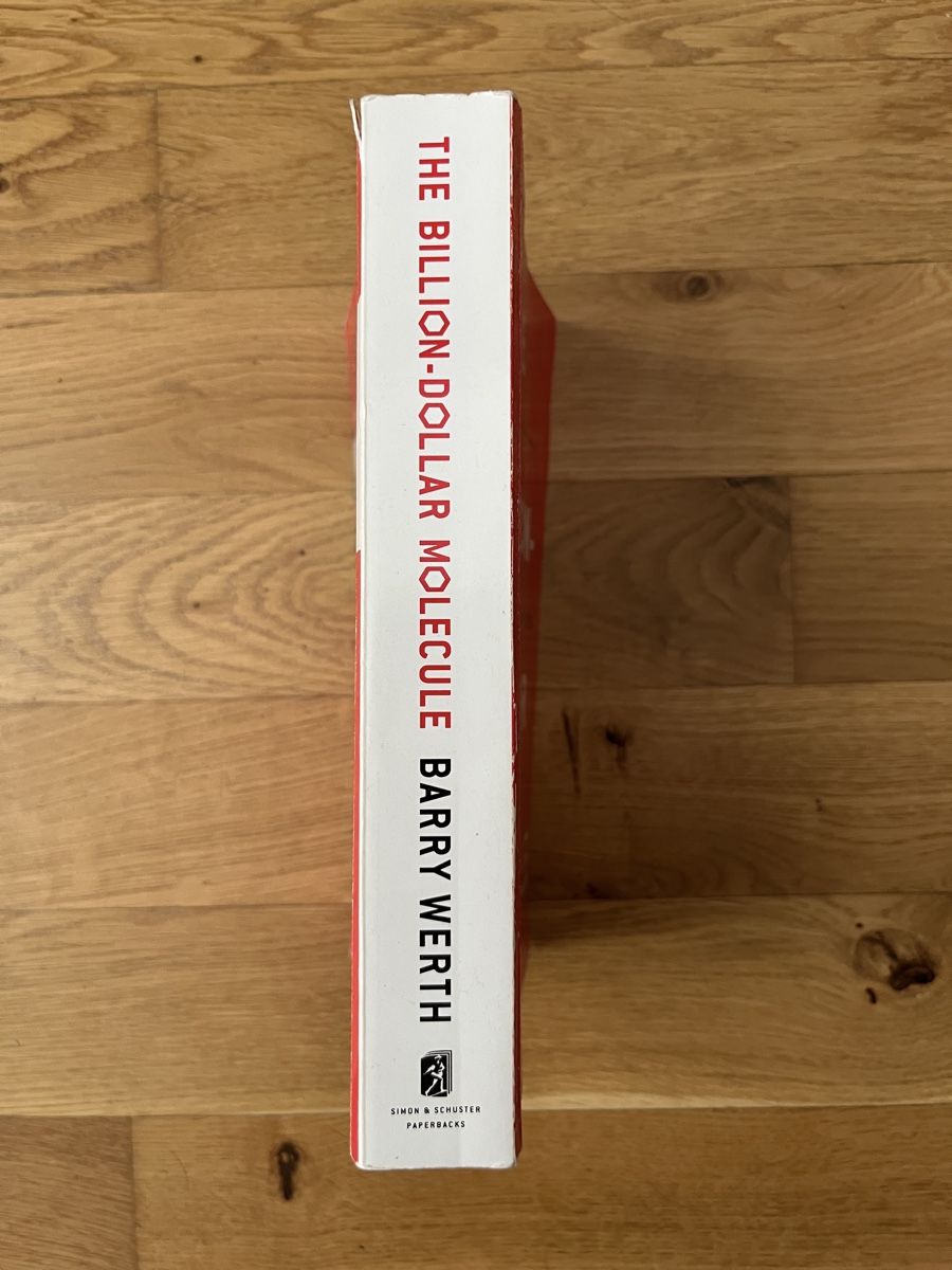 Libri: The Billion-Dollar Molecule by Barry Werth - Novel 📕 – Usato da Sierre venduto da black.box 2