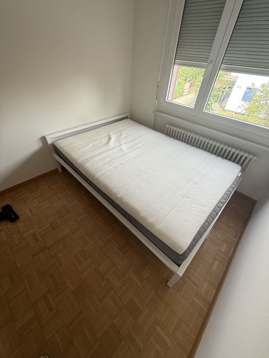 Letti: weisses Alubett 140x200 – Usato da Winterthur venduto da jon_qqy5 1