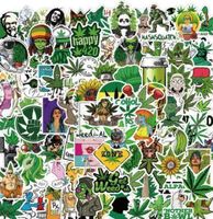Sticker Aufkleber Hanf Marihuana 25 Stk.