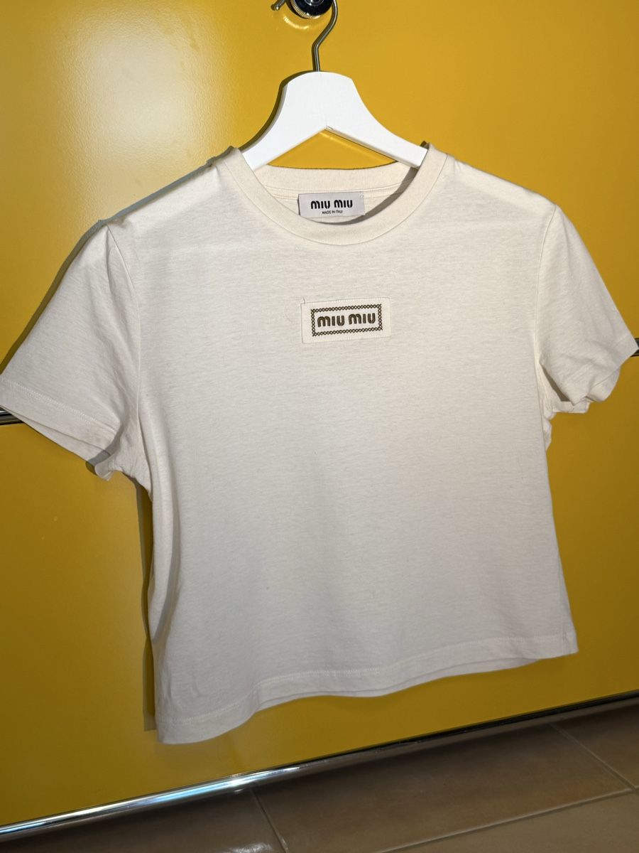 Miu Miu T-shirt: Miu Miu T-Shirt Grösse S – Usato da Zürich venduto da camilot 3