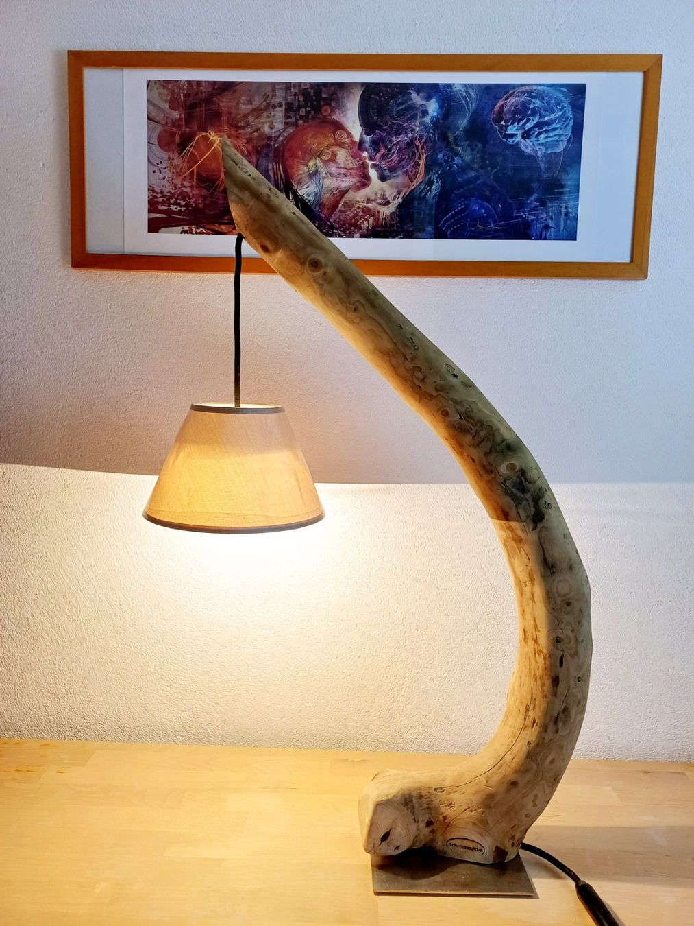 Lampen: Exklusive Wurzel Lampe Stehlampe – Neu (gemäss Beschreibung) aus Domat-ems von Gr8wood 4