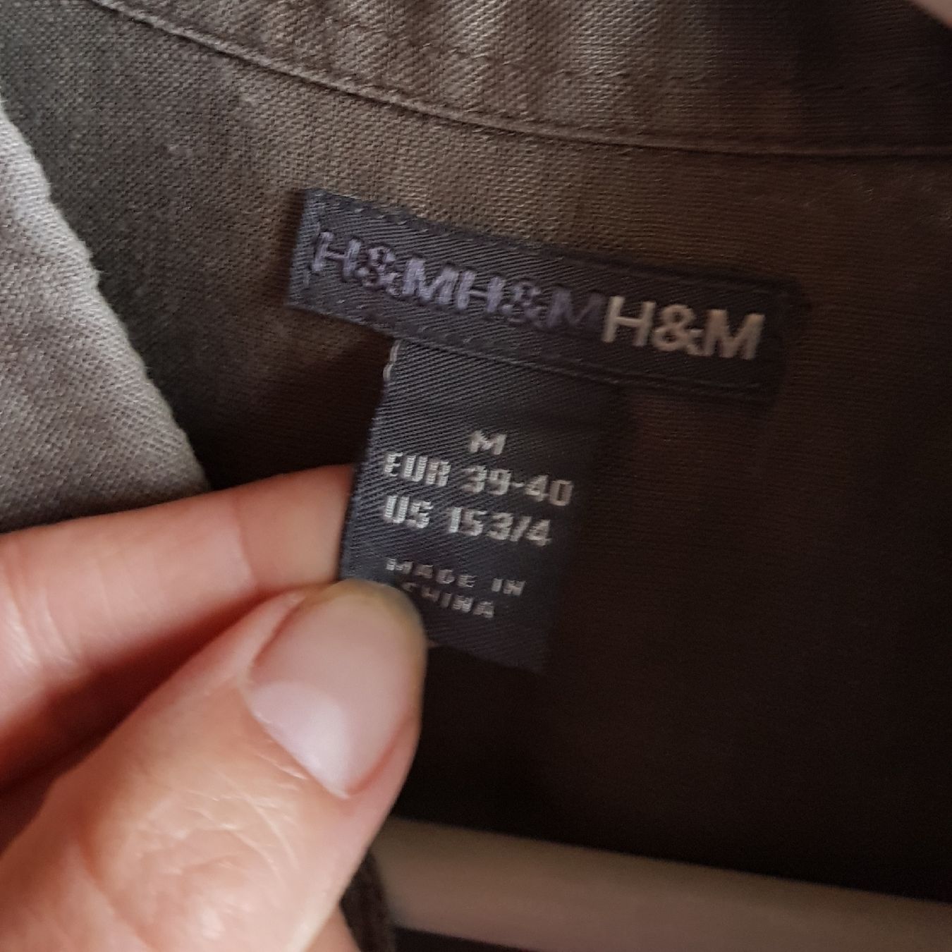 H&M Camicie: Sommer Leinenhemd H&M Gr M – Usato da Menznau venduto da Valinor 4
