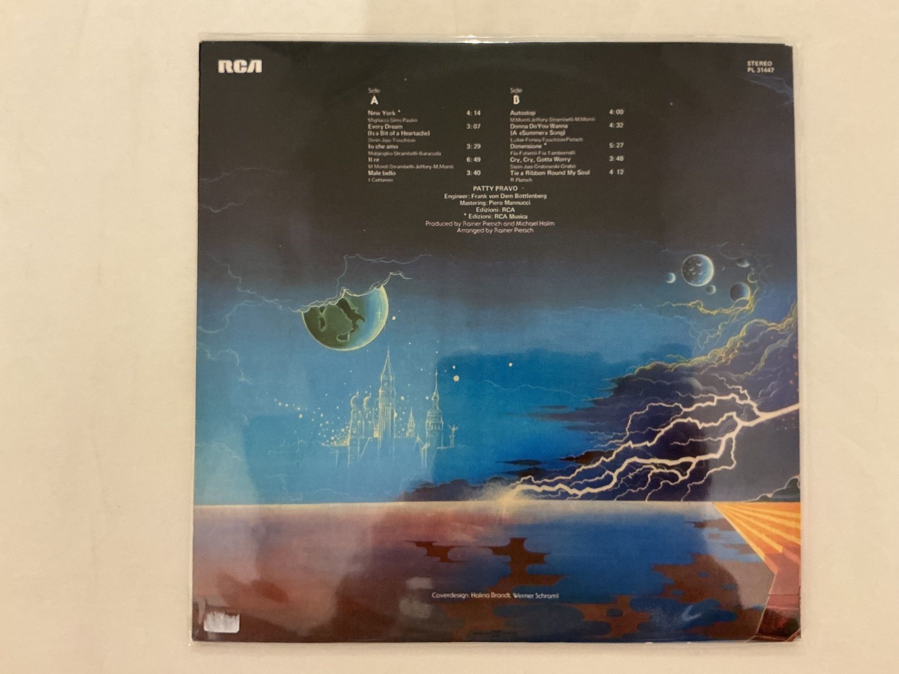 Dischi in vinile: Patty Pravo LP - Munich Album – Usato da Winterthur venduto da Tumko_7_Vinyl 1