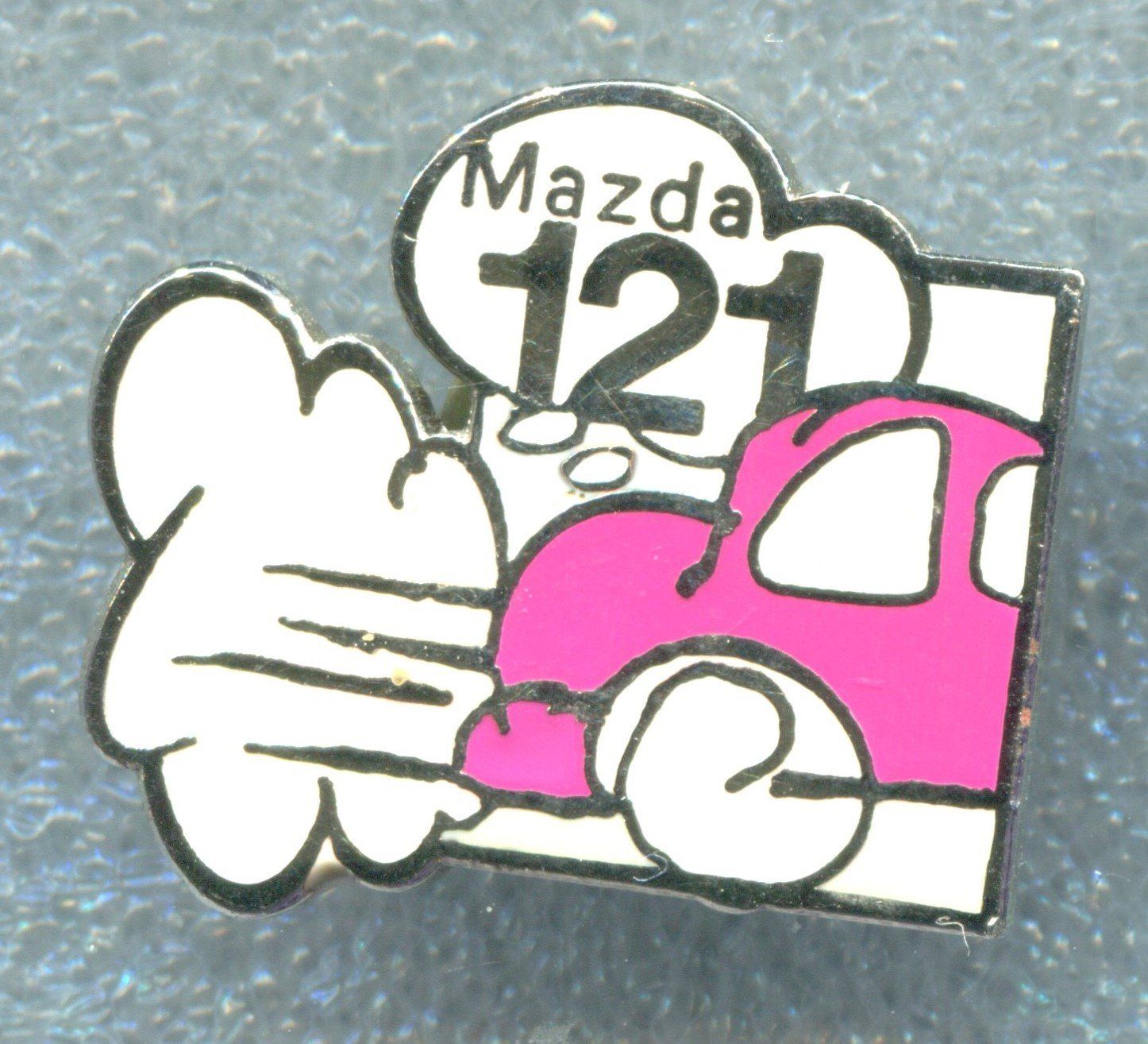 Plaquettes & Badges: Mazda 121  pink – D'occasion à Winterthur par Sammleroase