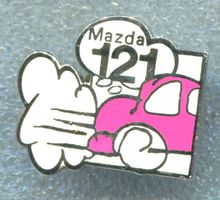 Mazda 121  pink