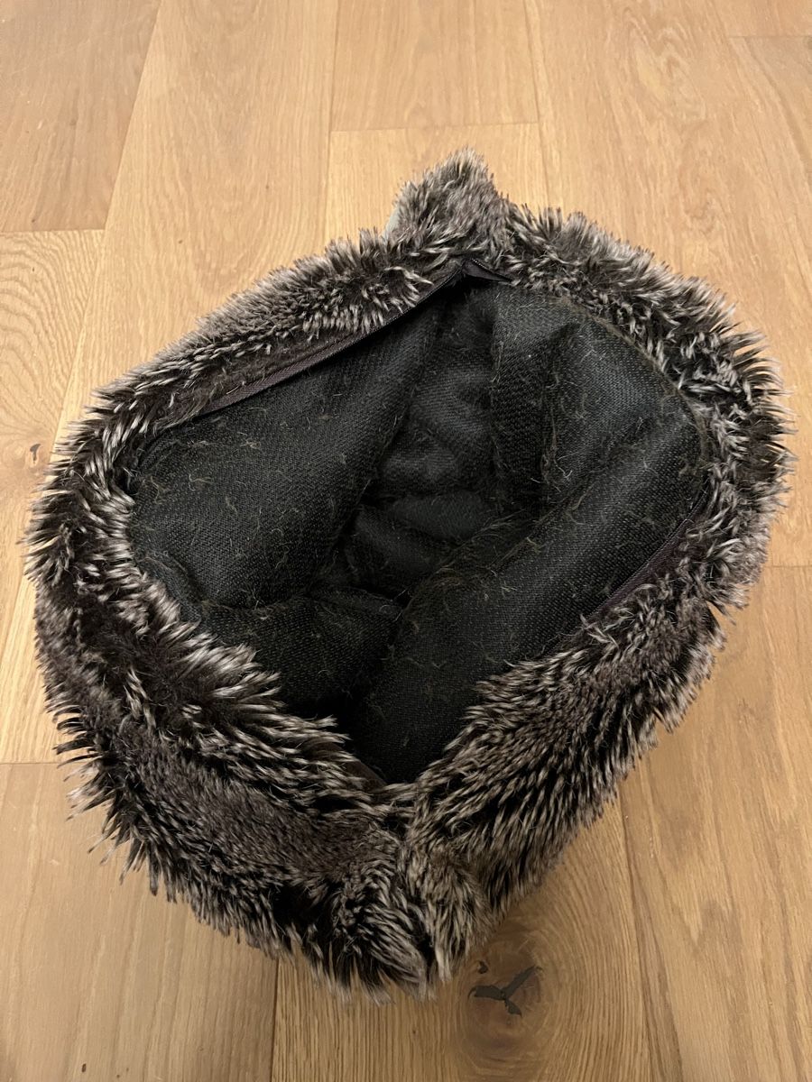 Kissen: Coussin imitation fourrure Winter Home brun – Neu (gemäss Beschreibung) aus St. Prex von Nikolletta 5