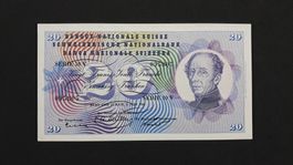 Schweiz 20 Franken 1956 Unc