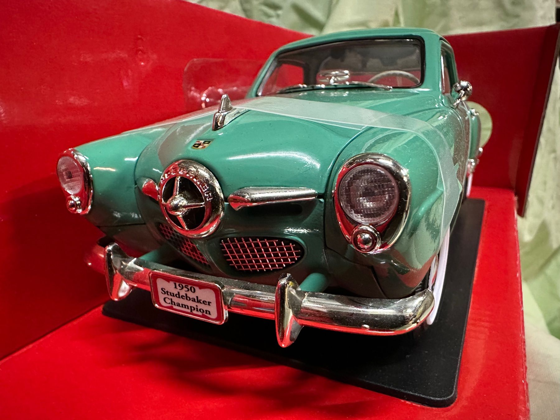 Yat Ming Modellini d'auto: Studebaker Coupé Oldtimer classic 1950 – Nuovo e nell'imballaggio originale da Reinach AG venduto da rares75