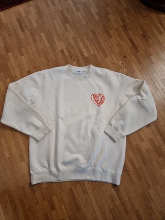 Pull sweat crème homme OBEY Taille L