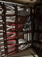 Werkzeugkoffer mit Werkzeugen, 70-teilig, guter Zustand