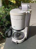 BRAUN-Kaffeemaschine Aromamaster WEISS mit Filterpackung