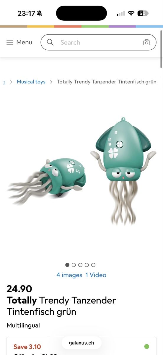Jouets: Tanzendes Octopus Spielzeug NEU – Neuf avec emballage d'origine à Langenthal par vik_v5ml 7