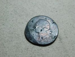 1 Sol 1791, Frankreich, Kupfer, schön