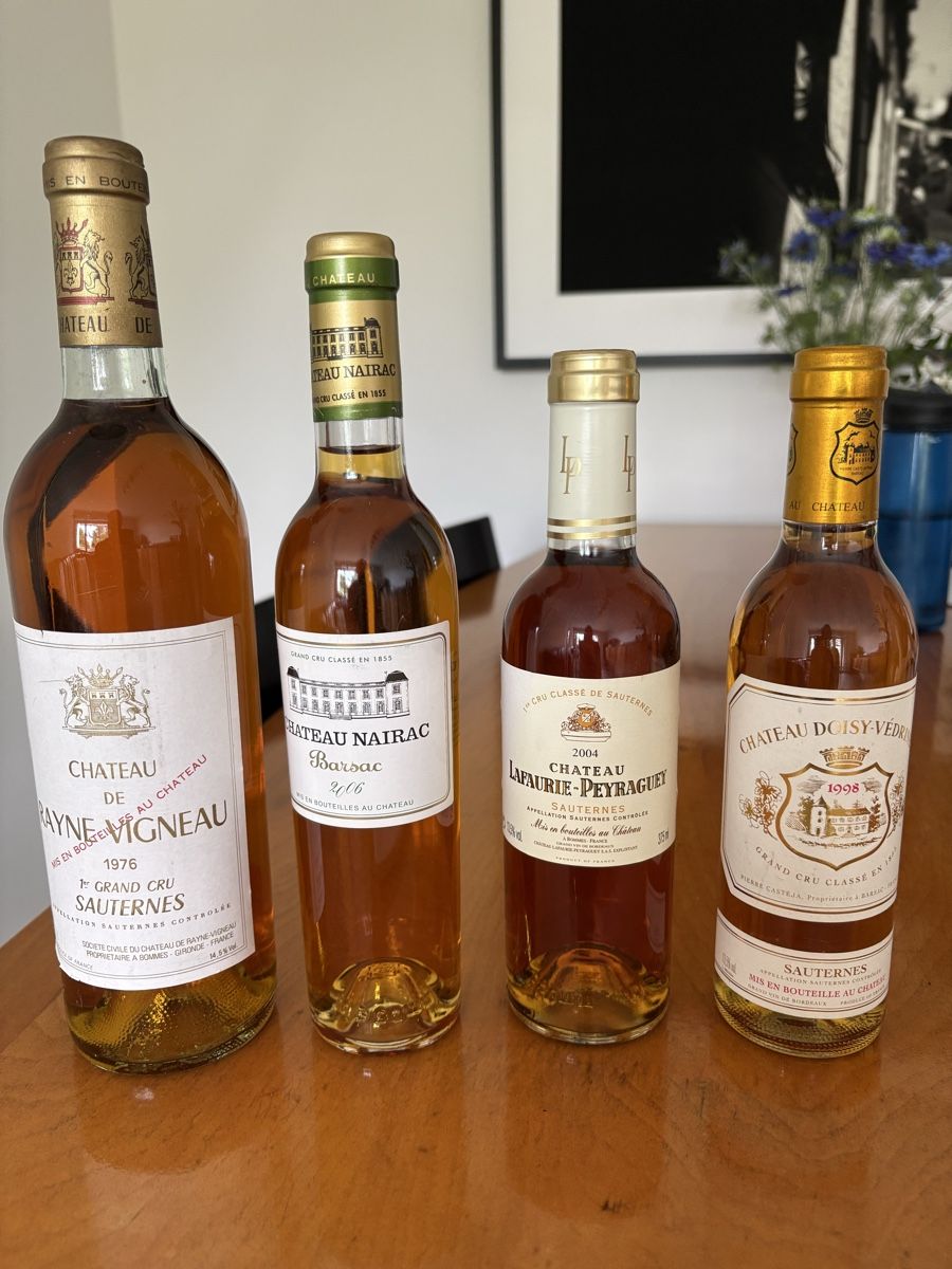 Wein: 4 Flaschen Sauternes – Neu (gemäss Beschreibung) aus Winterthur von Eva1