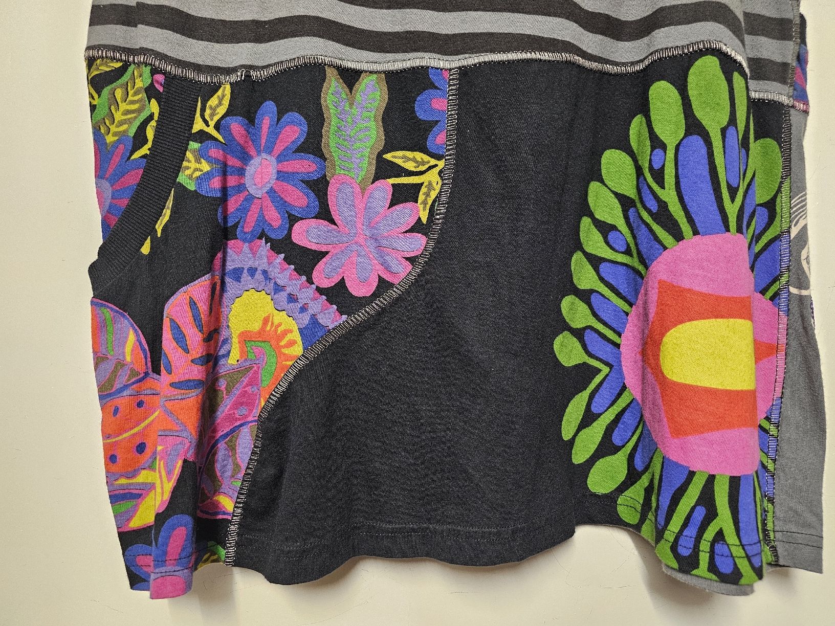 Desigual Gonne: Jupe Desigual/Originale/Multicolore/Stylée/Coton/Taille:40 – Nuovo (secondo la descrizione) da Basel venduto da Paloma6261 5