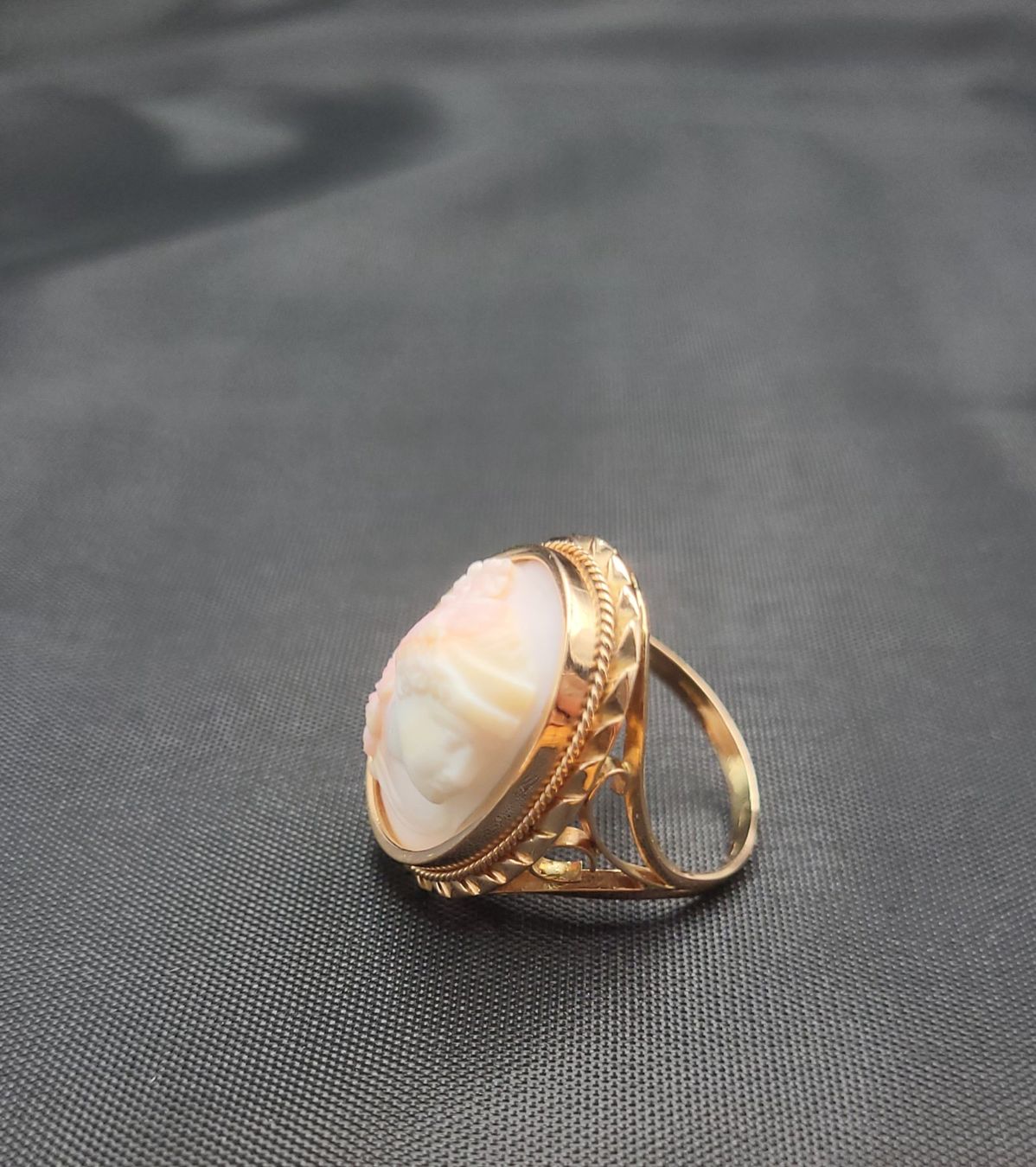 Anelli: Gold 585 Antiker Ring mit Cameo-Motiv – Usato da Wald ZH venduto da Dasilver 9