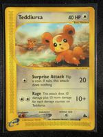 Teddiursa Pokemon Skyridge - 109/144