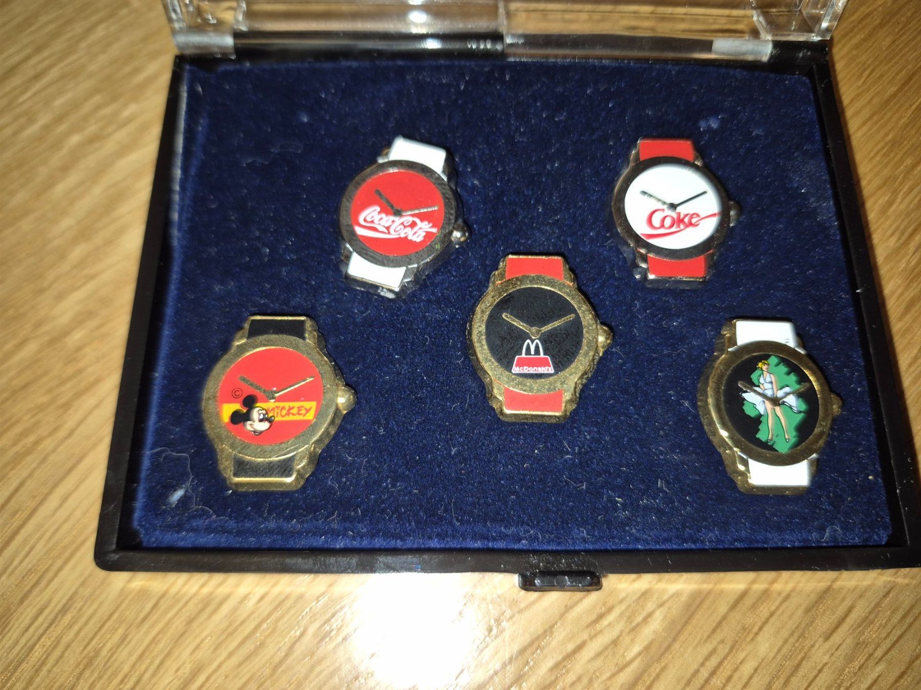 Coca-Cola Placchette & Badge: Pin Set Coca cola/ Mc Donald/ Mickey – Usato da Buttikon SZ venduto da sefa02