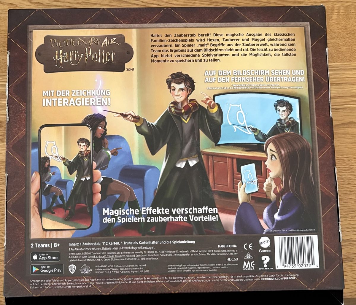 Spiele: Pictionary Air Harry Potter Spiel – Gebraucht aus Staffelbach von rc-larossa 1