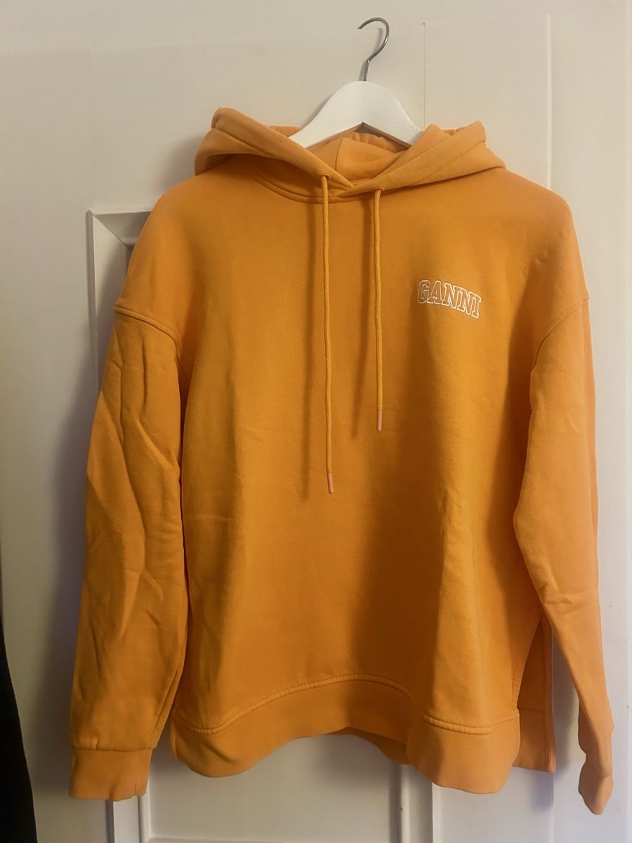 Ganni Maglioni & Felpe: GANNI Hoodie Orange – Nuovo (secondo la descrizione) da Zürich venduto da SecondLifeGoods 1