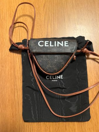 CELINE Triomphe Triangle Bag Mini.