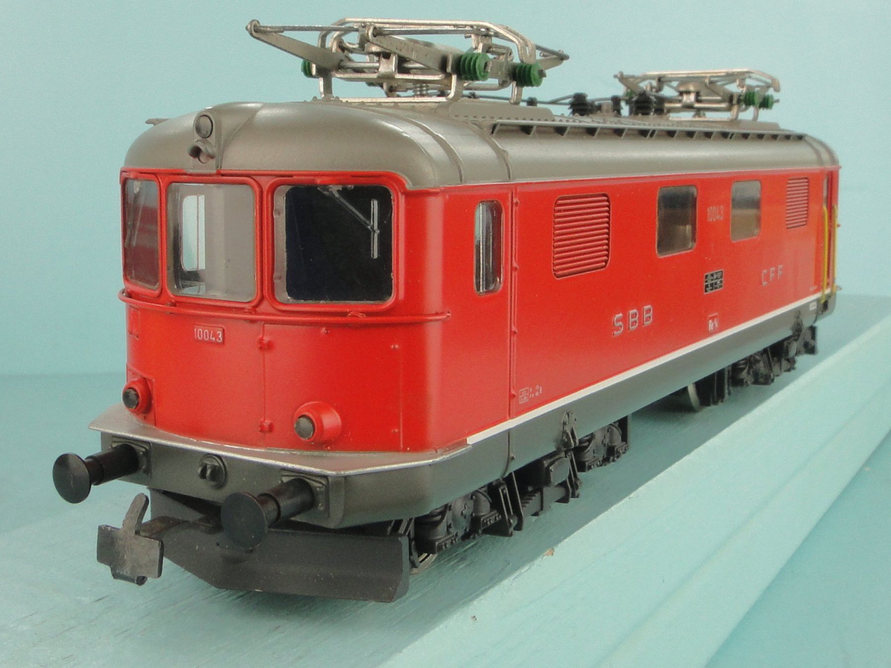 Hag Modellini di ferrovie: HAG 223 SBB Re 4/4 DC – Usato da Bülach venduto da cann11 3