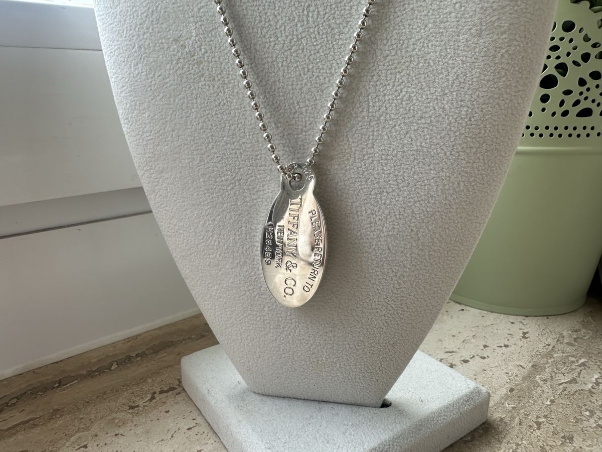Tiffany & Co. Catenine: Return to Tiffany&Co. Oval Necklace – Usato da Goldach venduto da Lenny0220 5