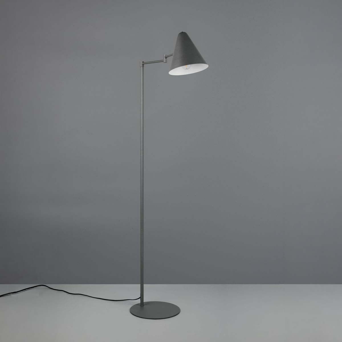 Lampade: Stehleuchte, Anthrazit, 127 cm Höhe – Nuovo (secondo la descrizione) da Kreuzlingen venduto da Smart-Light 5