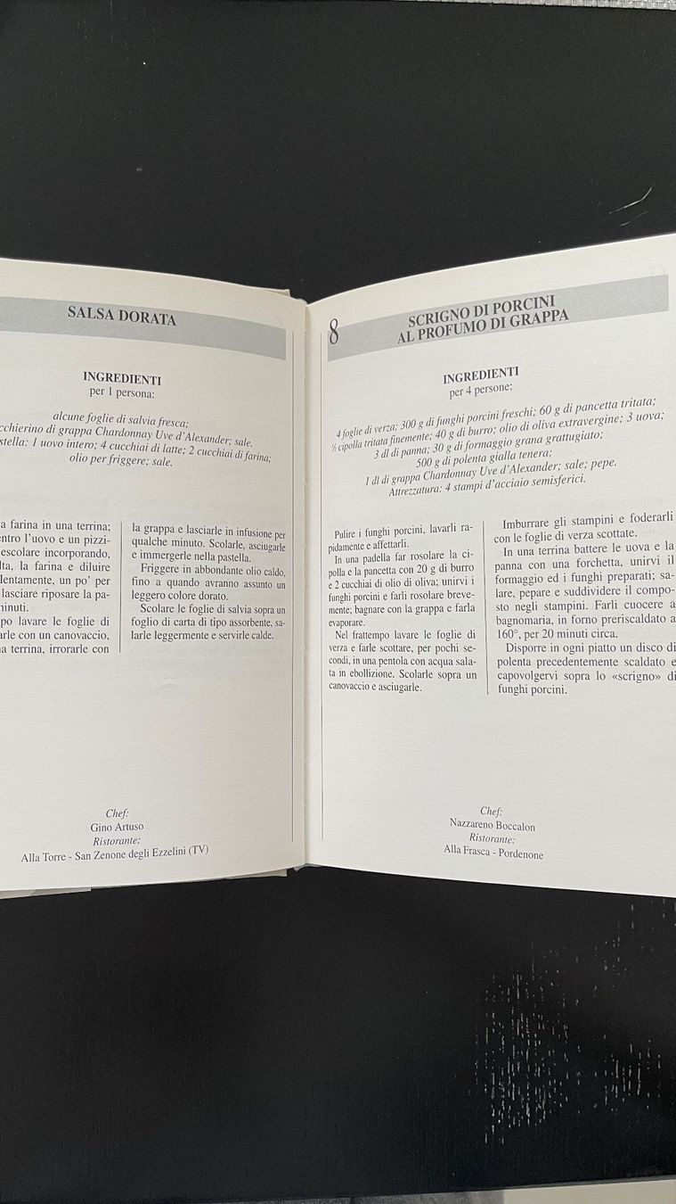 Libri: La grappa e i suoi sapori – Usato da Luzern venduto da Mcleon 2